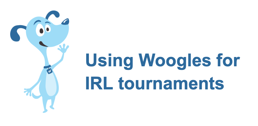 Using Woogles for IRL Tournaments